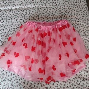 Pink Heart Skirt